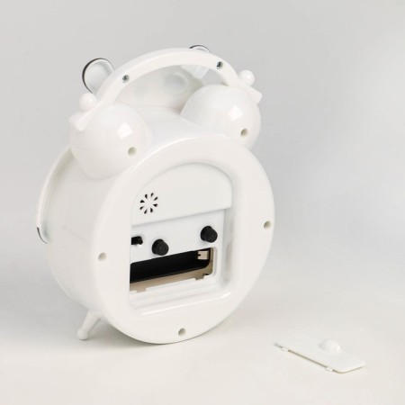 Clock - desktop an alarm clock "Cute panda" children's, discrete move, 16 x 13 cm, aa-3