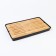 Traine for the tea ceremony, 42.5 x 25.5 x 4 cm, black tray