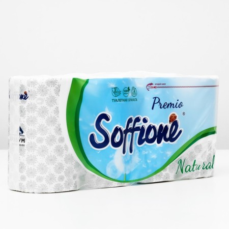 Soffione Premio toilet paper, 3 layers, 8 rolls-1