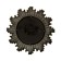Wall clock, series: interior, "rays of the sun", d-30 cm, dial 16 cm, beige