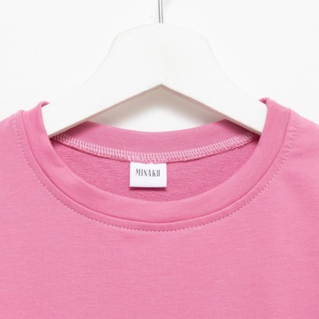 Kids (T -shirt, shorts) minku: casual collection color powder, height 152-9