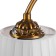 Sconces "Aurelia" 1x60wt base: e27 color: bronze, white 58x58x41cm