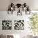 Chandelier "Network" 5x40W E27 Black 70x70x34 cm Bayerlux