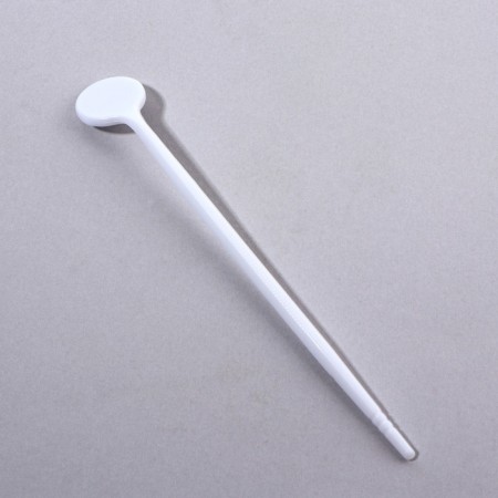 Mirror for eyelash extensions, D mirror surface 1.9 cm, white color-2