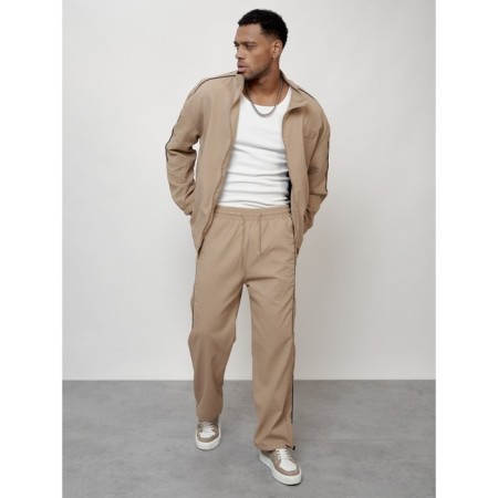 Sports suit men's, size 52, beige color-12
