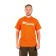 Pride Logo T-shirt, cotton, orange, rr XL