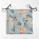 Siddle on the chair Ethelw Poppies 42x42 cm, 100% cotton, reps 210 g/m2