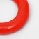 Toy "Ring" small, 9 cm, rubber, red