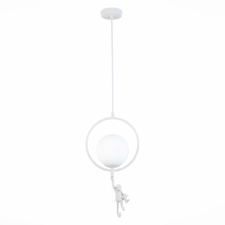 Suspension EVOLUCE. Sle115113-01. Tenato. 1x60 W, E27, 25x25x25 cm, white color