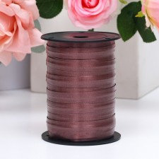 Tape for decor and gifts, brown, 0.5 cm x 250 m