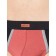 Men's panties, size 50, red color, black, 2 pcs