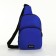 Textura lightning bag, external pocket, blue color