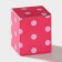 Top for eggs “Panda”, 5 × 5 × 6.2 cm, white color