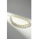 Pearl beads "Bride" beads d = 1.5, milk color, 40 cm