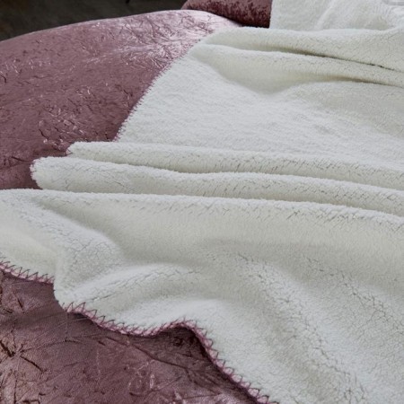 "Undine" bedspread, size 160x220 cm, color ash rose-6
