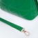 Bag Cross-Bodi with a zipper, green color