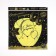 The flashlight of desires "Happy Birthday", form dome, yellow color