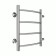 Water towel Terminus "Classic" P4, 400x500 mm, lateral connection, chrome