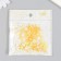 Beads for creativity plastic "Round. Assorted yellow" d = 3-8 mm, set 10 grams