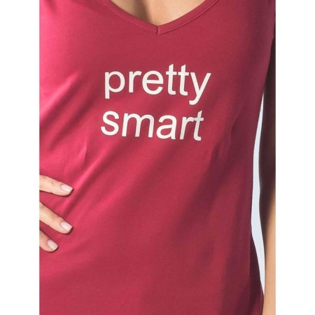 Female dress, size 44, burgundy color-4