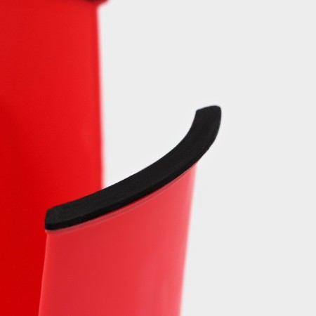 Dispenser for carbonated drinks, 16.5 × 12.5 × 16.5 cm, red color-4