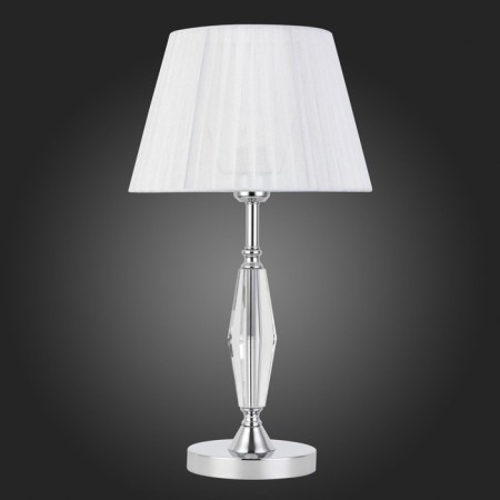 ST LUCE bedside lamp. SL1756.104.01. Bello. 1x40 W, E27, 30x30x52 cm, chromium color-4