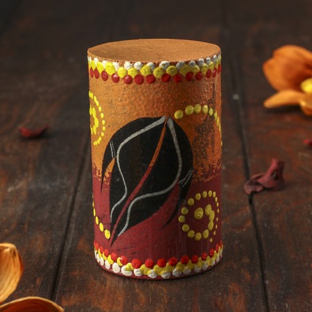 Musical instrument drum - noise of rain mix 10x6x6 cm-4
