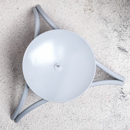 Summary Metal for 1 candle "Olympus", 4x11 cm, gray-3