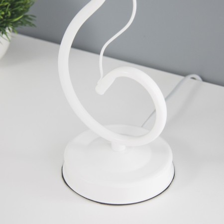 Lamp table Marcel 1x15W E14 18x18x42cm White/Risalux lemon-3