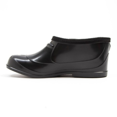 Garden galoshes with insulation, size 36, black, PVC-1