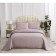 A set with a bedspread "Roxalan", size 160x220 cm, 50x70 cm, color tea rose