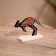 Kangaroo souvenir on a stand, wood 11x4x8 cm
