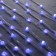 Smart garland “thread” 5 m dews with nozzles “hearts”, IP20, silver thread, 50 LED, remote control, application, glow RGB, USB