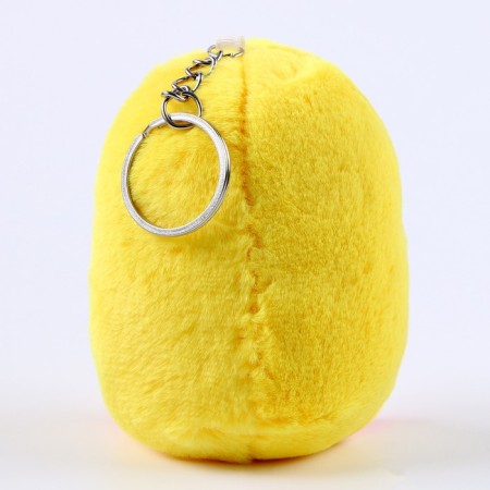 Keychain "duck", 9 cm, yellow color-2