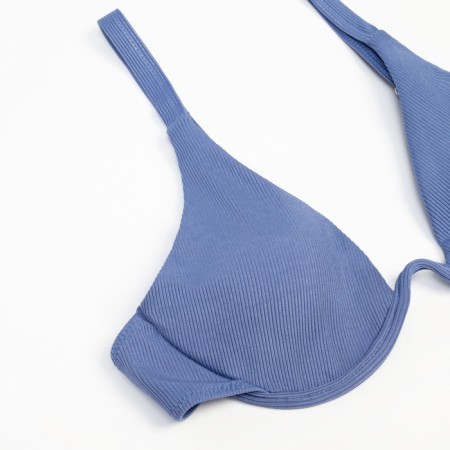 Swimsuit female separate minku color blue, size 48-5