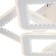 LED lamp 301W 23181LM 3300K-6500K, size 72x72x12 cm