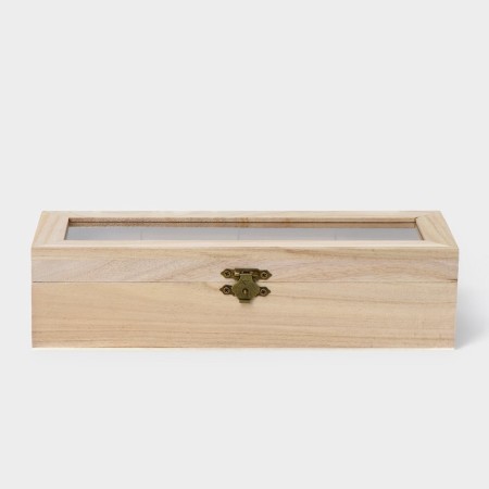 Box for storing tea bags "Ahmadabad", 4 cells, 25 × 10 × 6.5 cm-2
