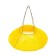 Floral yellow frame 15 cm