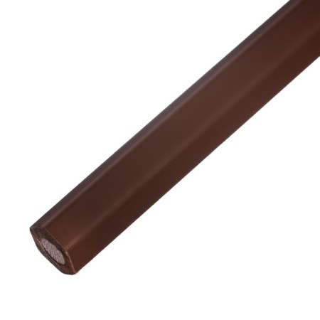 Black coal pencil 16V, dark brown body-3