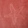Coral Roal Sea Stars 150x200cm, Velsoft 270g/m, PE100%