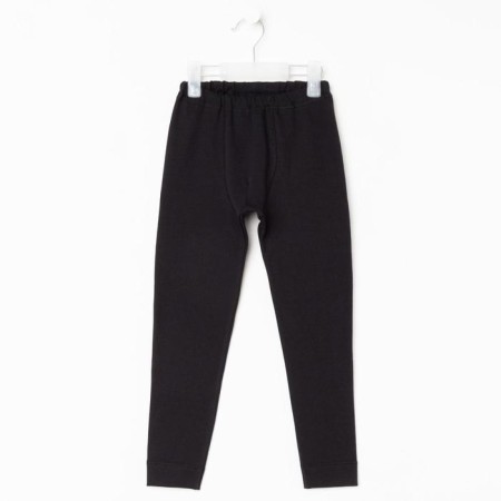 Thermal underwear for a boy (pants), black color, height 146 cm-3