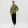 Men's sweatshirt with a hood Mist Men’s Casual Size 48, Green