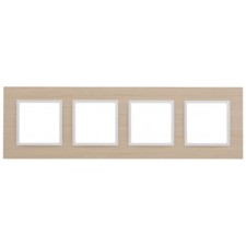 The frame for the circuit breaker for 4 posts, wood, era Elegance, white oak-white