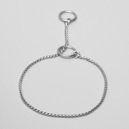 Collar - Cobra Book, 40 cm, chain thickness 3 mm, silver-4