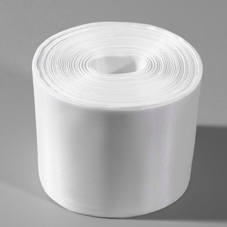 Nylon ribbon, 100 mm, 100 ± 1 m, white color-1