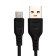 MicroUSB cable - usb, 2.4 a, 1 m, charging + data transfer, package, black
