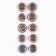 Metal icon, sunset "Cute anime", d = 2.5 cm, mix
