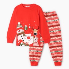 Pajama nursery, red color, height 128 cm