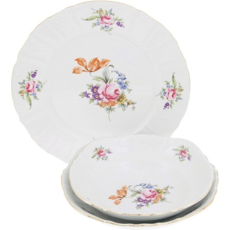 Dining set 6/24 BERNADOTTE, Decor "Meissen Bouquet", 24 subjects-1