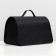 Animal carrier bag hard No. 3, 45x22x26 cm, nylon, black